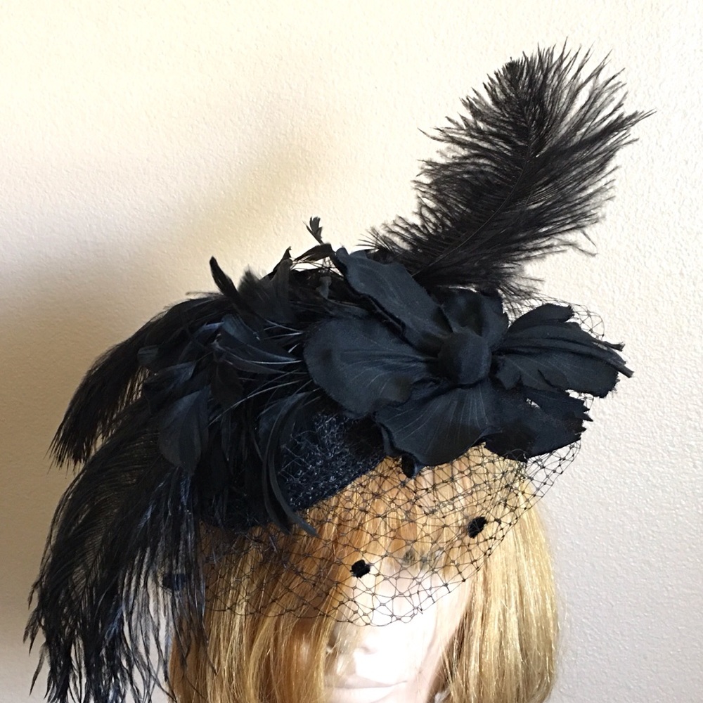 Black Fascinator